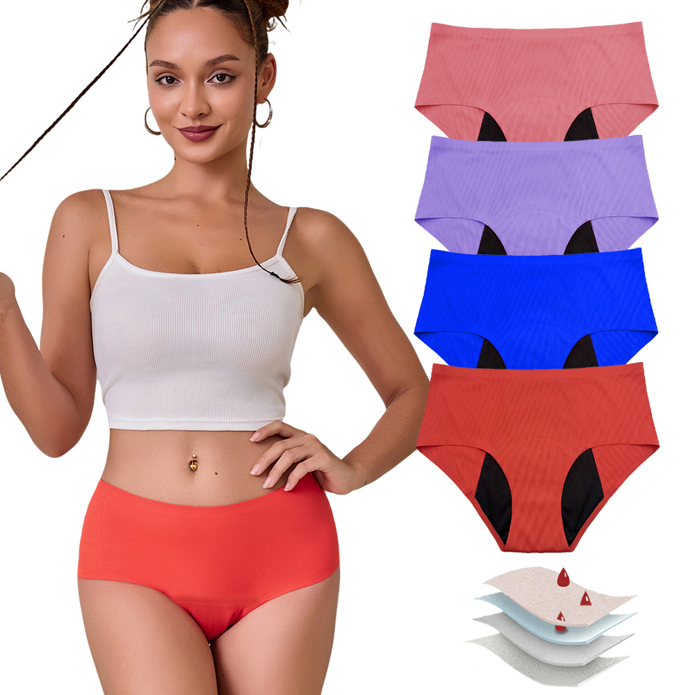 Period Panty Absorbent - Hot Sale Mid-Rise Seamless Menstrual Period