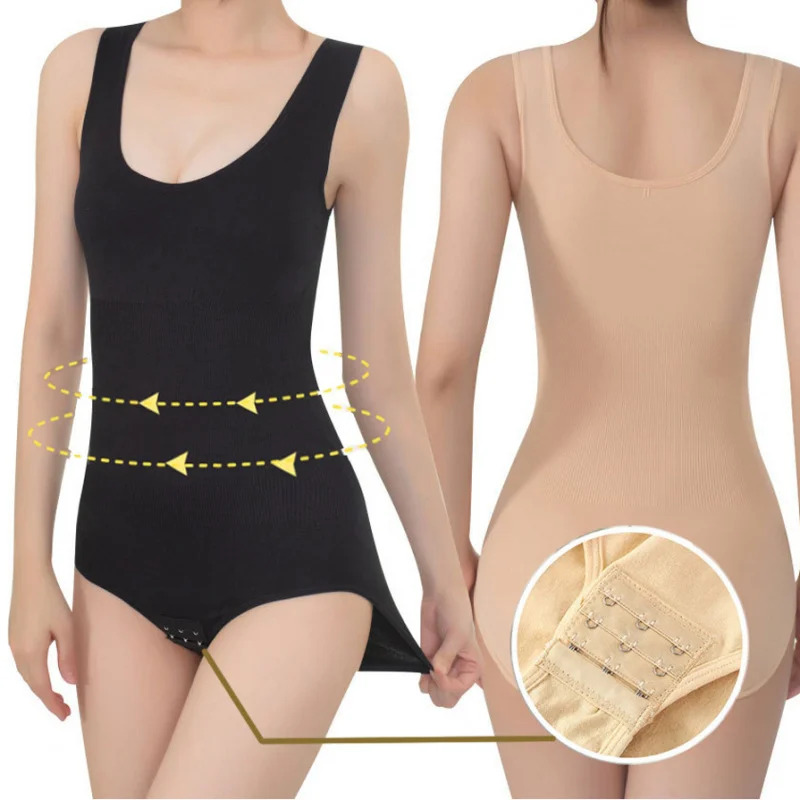 2pcs Body Shapewear For Women  - Shapewear Bodysuit Firm ulasan dan harga