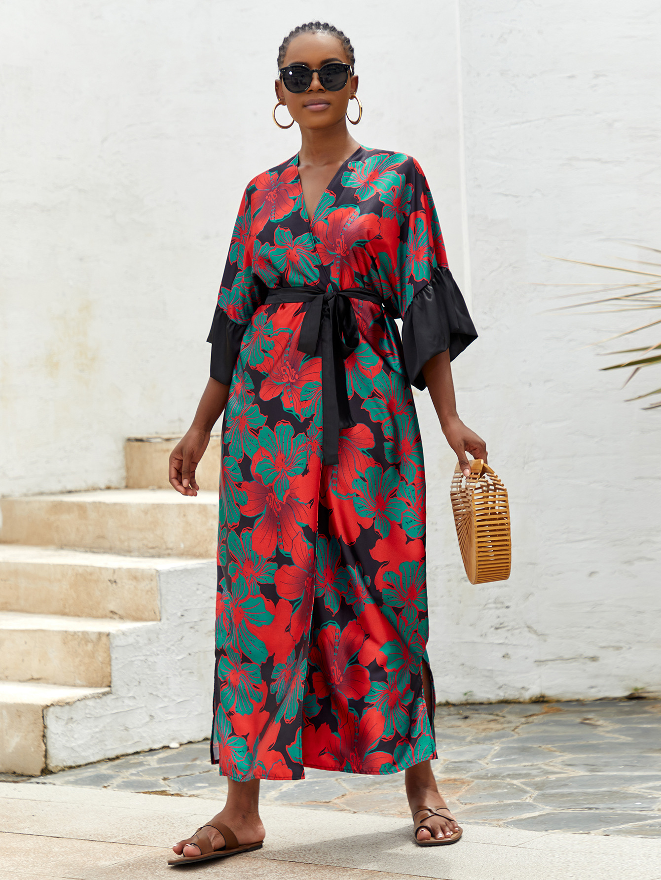Summer Cardigan For Women Ligh - Robe Silk Women ulasan dan harga