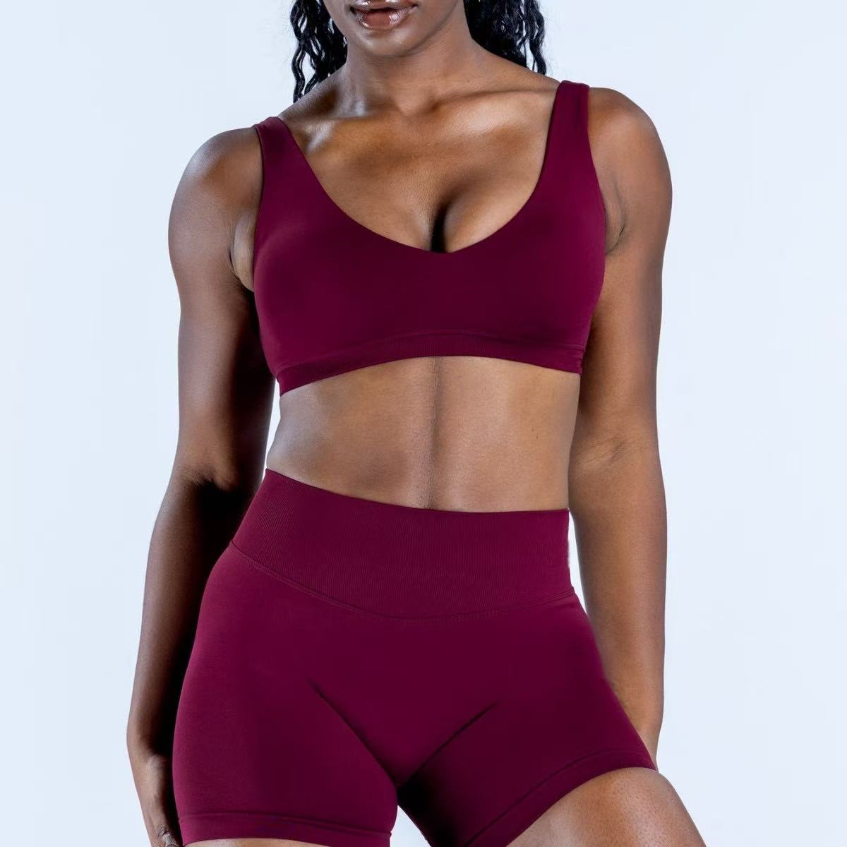 Scoop Back Bra Shockproof Trai - Sports Bra High Impact ulasan dan harga