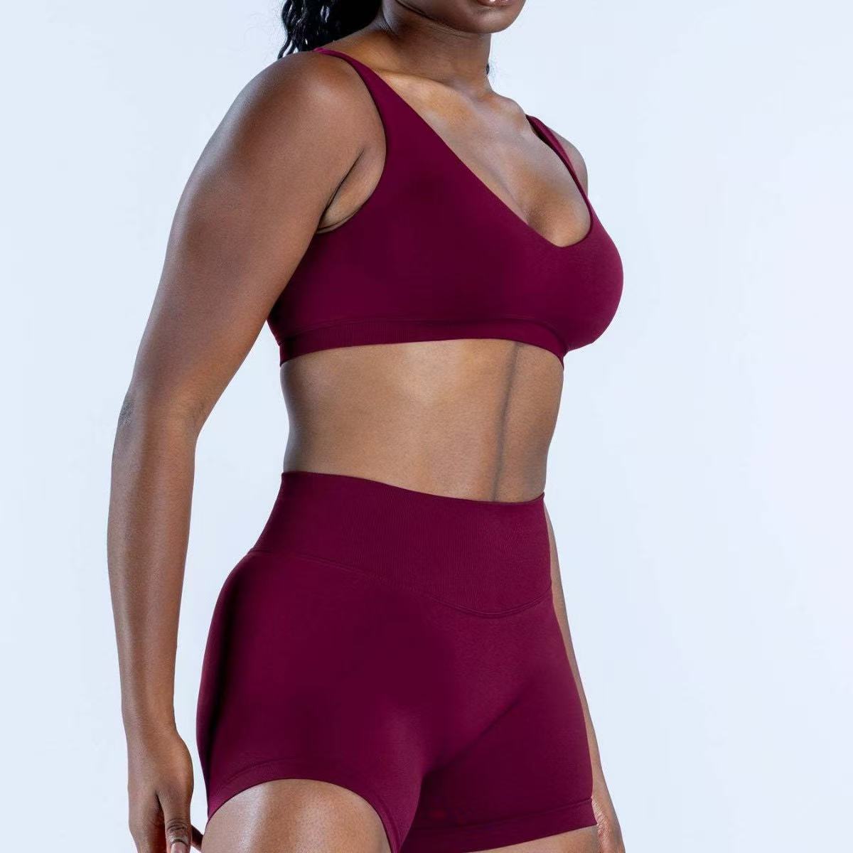 Scoop Back Bra Shockproof Trai - Sports Bra High Impact ulasan dan harga