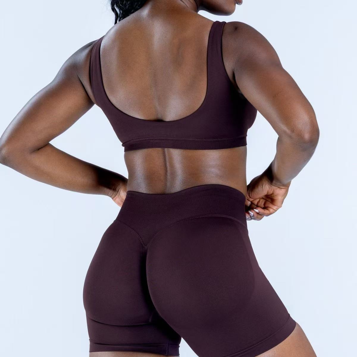 Scoop Back Bra Shockproof Trai - Sports Bra High Impact ulasan dan harga