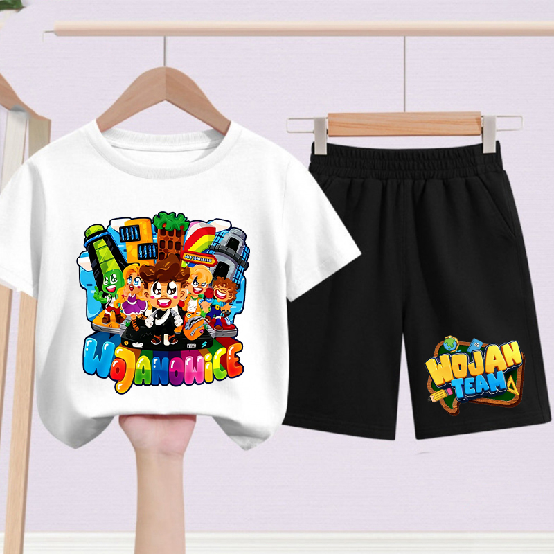 2pcs Wojan Team Kids T-shirts  - Boyshort Underwear ulasan dan harga
