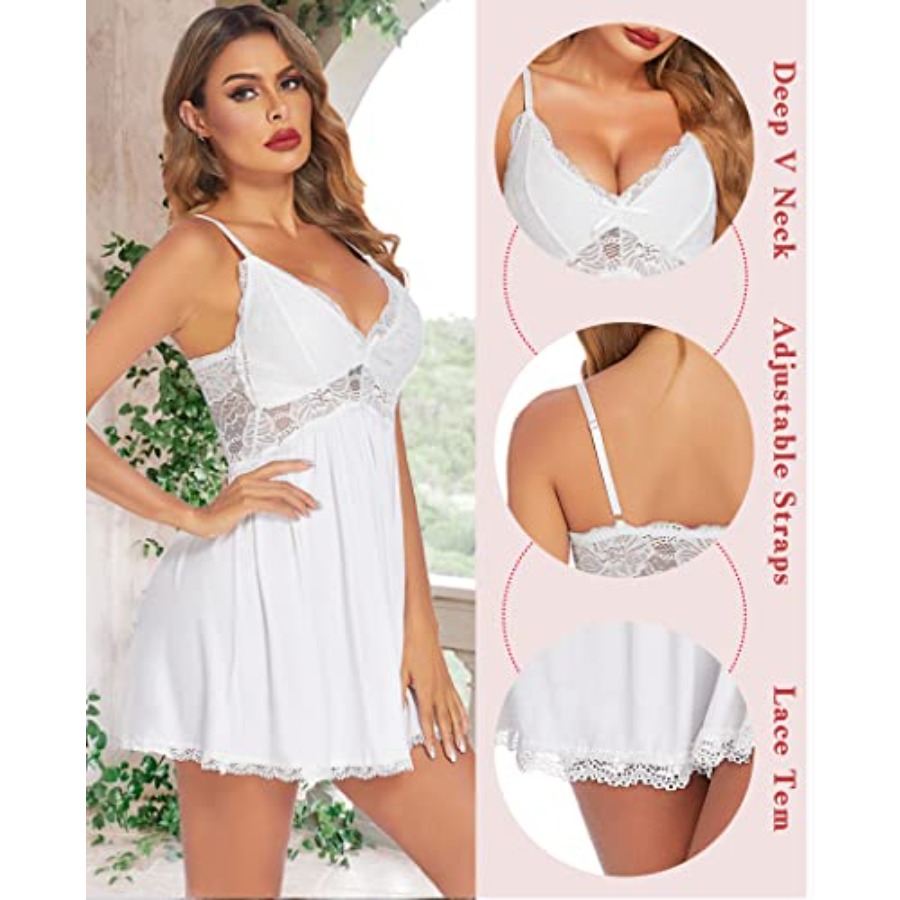 Avidlove Women Chemise Night G - Babydoll Chemise Night ulasan dan harga