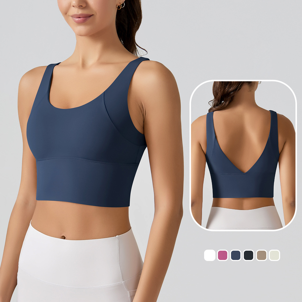 1PC New Yoga Tank Top Summer S - Push Up Bra Padded ulasan dan harga