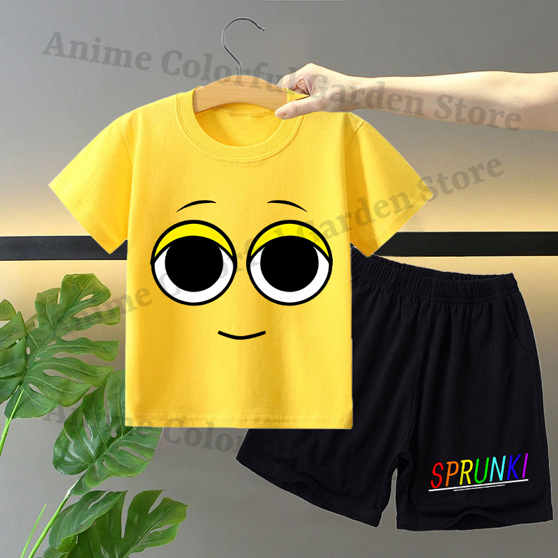 Sprunki 2pcs T-shirt and Short - Boyshort Underwear ulasan dan harga
