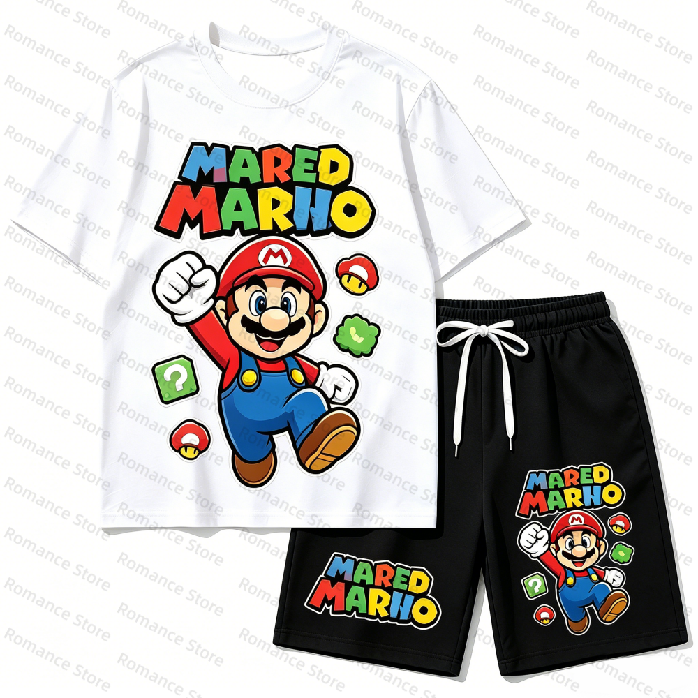 Kids Cartoon T-Shirt And Short - Boyshort Underwear ulasan dan harga