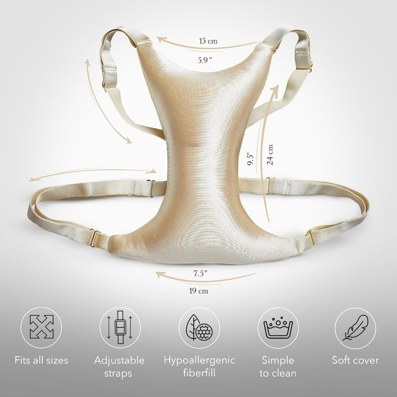 Side Sleeper Pillow for Breast - Nursing Bra Sleep ulasan dan harga