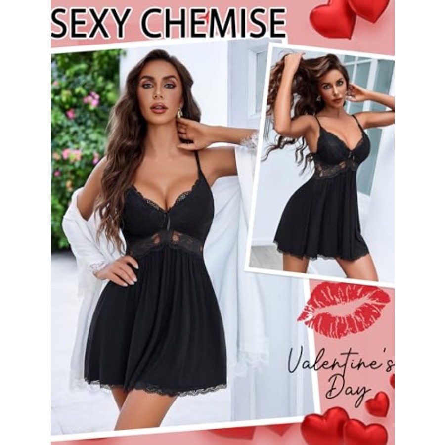 Avidlove Women Chemise Night G - Babydoll Chemise Night ulasan dan harga