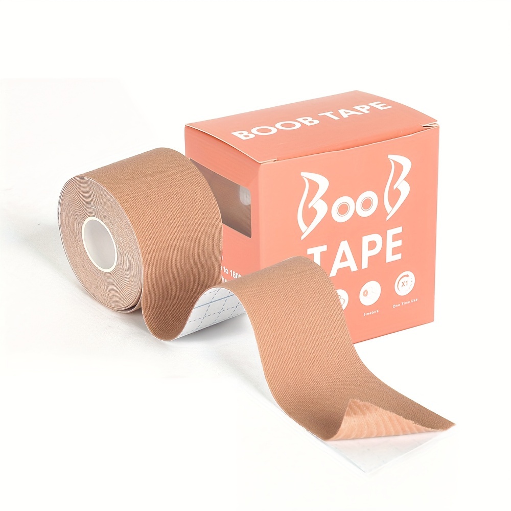 YITAPE Boob Tape 5cm*5M Breast - Silicone Bra Adhesive ulasan dan harga