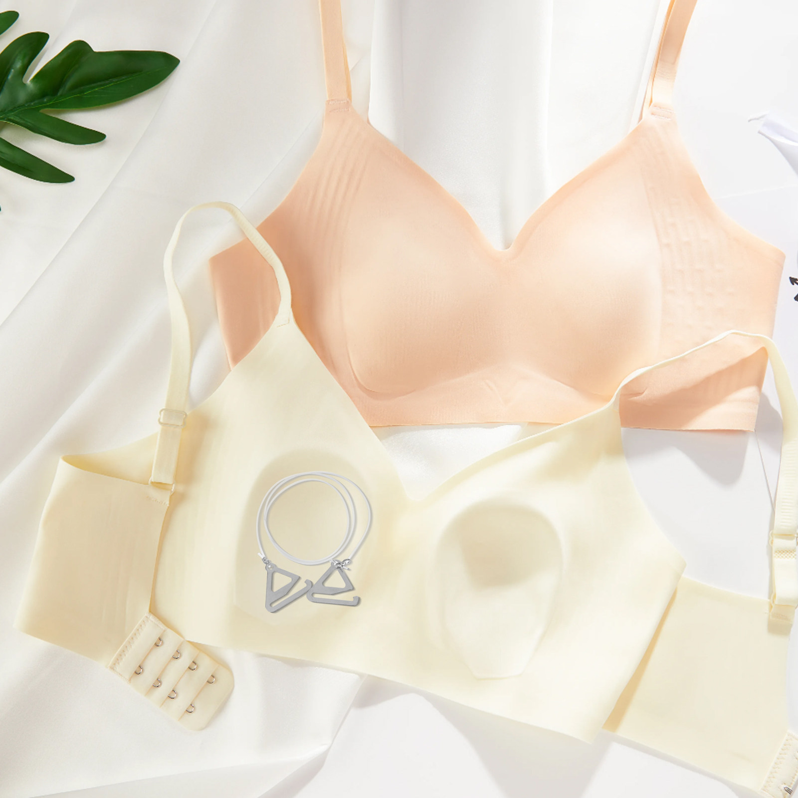 10Pairs Transparent Invisible  - Strapless Bra Backless ulasan dan harga